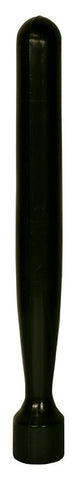 Bar Maid Black Solid Plastic Muddler, 3/4 inch Diameter -- 2 per case.