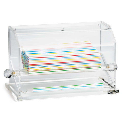Tablecraft Acrylic Straw Dispenser.