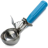 Tablecraft 2 Ounce Thumb Press Ice Cream Blue Colour Food Disher.
