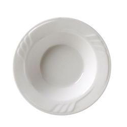 Vertex China Sausalito Collection Undecorated Bone White Fruit Bowl, 5 1/4 inch -- 36 per case.