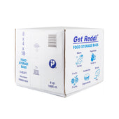 Inteplast Group Food and Utility Bags, 8 x 4 x 18, 8-Quart, 1.20 Mil, Clear, 1000/Carton
