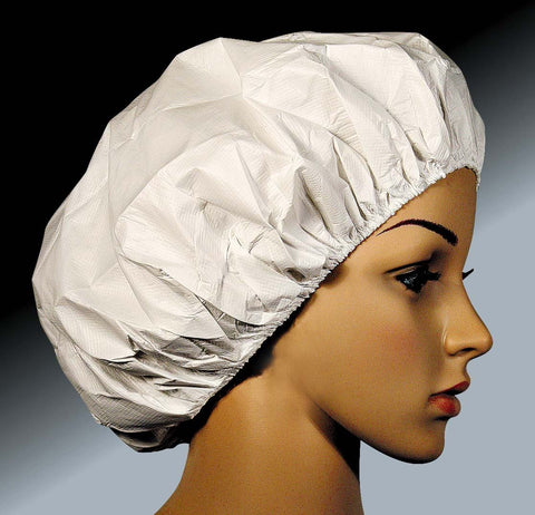 Cellucaps Pleated Bouffant White Cap, 24 inch -- 1000 per case.