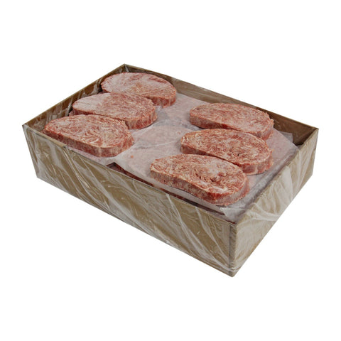 Advance Food Break Away Lightly Marinated Sirloin Beefsteak, 5 Ounce -- 39 per case.