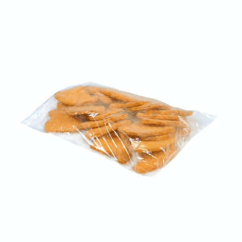 Advance Food Breaded Pork Patties, 3.2 Ounce -- 50 per case.