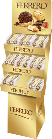 Ferrero Rocher Fine Hazelnut Chocolates, 1.3 Ounce -- 96 per case