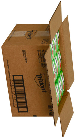 Trident Watermelon Twist Sugar Free Gum, 14 count per pack -- 144 per case.