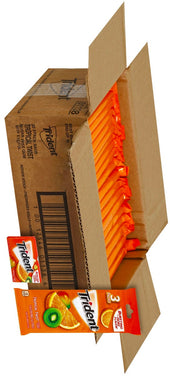 Trident Tropical Twist Sugar Free Gum, 42 count per pack -- 20 per case.