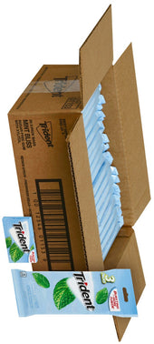 Trident Mint Bliss Sugar Free Gum, 42 count per pack -- 20 per case.
