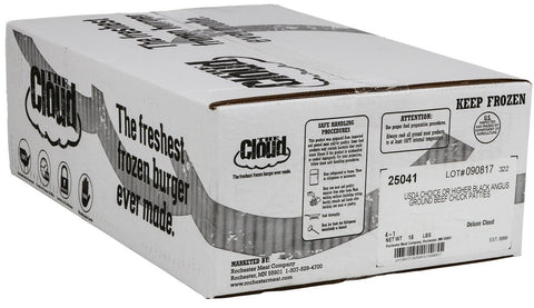 Cloud 4-1 Deluxe Chuck Beef Patty, 4 Ounce -- 60 per case.