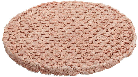 Double Red Provisions 75/25 Oval Ground Beef Patty, 8 Ounce -- 20 per case.