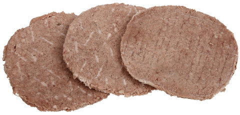 Stratos 8 1 Round Beef Patty, 2 Ounce -- 120 per case.