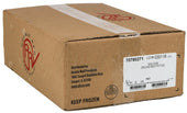 Double Red Provisions 78/22 Round Ground Beef Patty, 2.67 Ounce -- 90 per case.