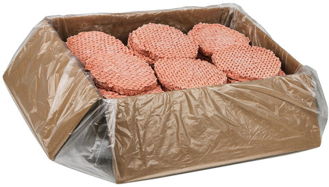 Double Red Provisions 78/22 Ground Beef Patties, 5.33 Ounce -- 45 per case.