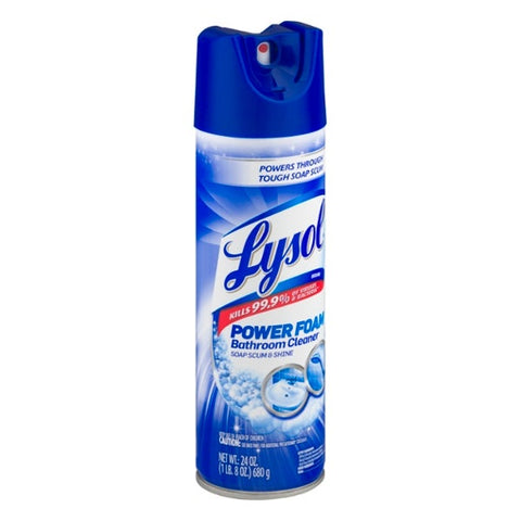 Lysol Basin Tub & Tile Disinfectant Trigger Spray Cleaner, 24 Ounce -- 12 per case