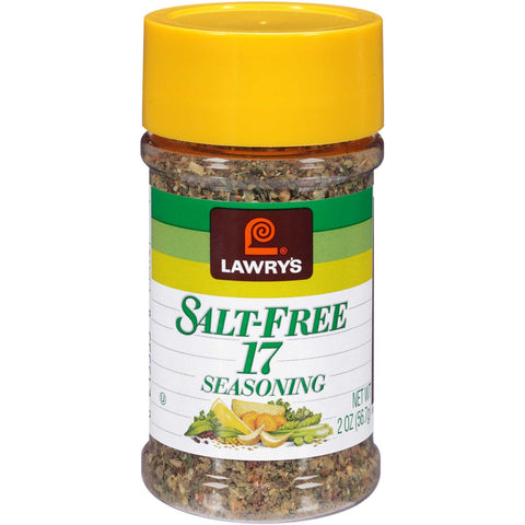 Lawrys Salt Free 17 - 2 oz. jar, 12 per case