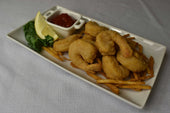 Ocean Cafe Breaded Raw 21 25 Oriental Par Cut Shrimp, 2.5 Pound -- 4 per case.