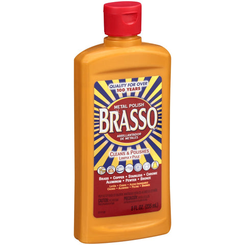 Brasso Metal Polish, 8 Ounce -- 8 per case.
