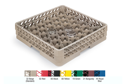 Traex Rack Max Beige 42 Compartment Glass Rack, 6 3/4 inch -- 2 per case.