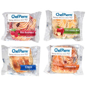 Chef Pierre Individually Wrapped Assorted Danish, 2.25 and 3.25 Ounce -- 24 per case