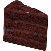 Bistro Collection Pre Cut Chocolate Cake, 94 Ounce -- 2 per case.