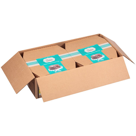 Bistro Collection Pre Cut Chocolate Cake, 94 Ounce -- 2 per case.