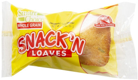 Muffin Town Jalapeno Cornbread Muffin, 2 Ounce -- 72 per case.