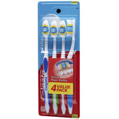 Colgate Extra Clean Full Head Medium Bristle Adult Toothbrush - 4 per pack -- 18 packs per case.