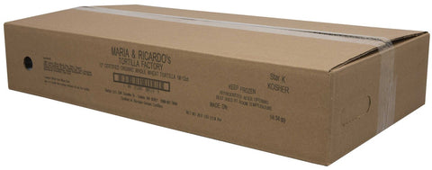 Maria and Ricardos Organic Whole Wheat Tortilla, 45.7 Ounce -- 120 per case.