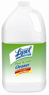 Frenchs Reckitt Benckisers Lysol Concentrate Pine Action Cleaner, 1 Gallon Plastic Bottle -- 4 per case.