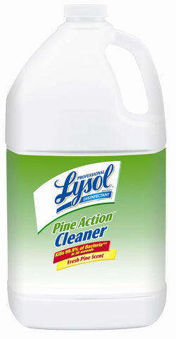 Frenchs Reckitt Benckisers Lysol Concentrate Pine Action Cleaner, 1 Gallon Plastic Bottle -- 4 per case.