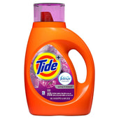 Tide Plus Febreze Freshness Spring and Renewal Scent Liquid Laundry Detergent, 46 Fluid Ounce -- 6 per case.