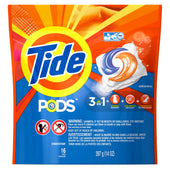Tide Pods Original Scent Turbo Laundry Detergent Liquid, 16 count per pack -- 6 per case.