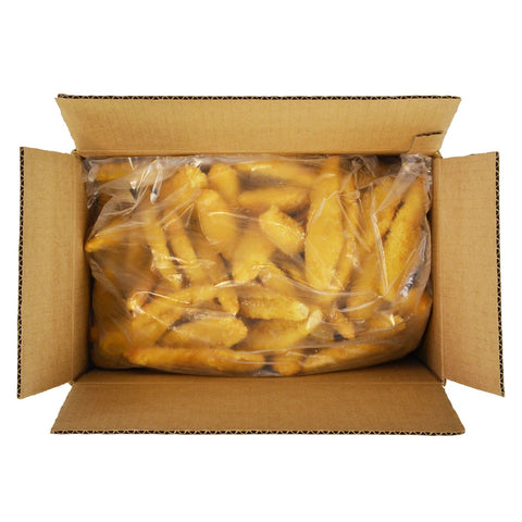 Chicken FC SmartShapes Tater Chip Tender Breast Strip Fritter, 5 pound -- 2 per case