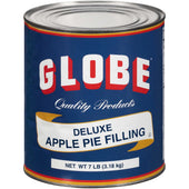 Globe Apple Deluxe Filling, 112 Ounce -- 6 Case