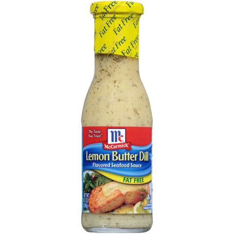 Mccormick Fat Free Lemon Butter Dill Seafood Sauce -- 6 per case.