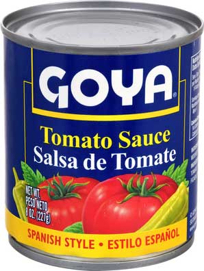 Goya Tomato Sauce, 8 Ounce -- 48 per case.
