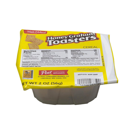 Malt-O-Meal Honey Graham Bread Cereal, 2 Ounce -- 48 per case.