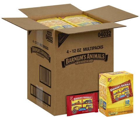 Nabisco Barnums Cracker - Multipack, 1 Ounce -- 48 per case.