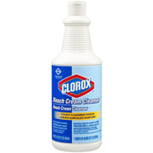 Clorox Bleach Cream Cleanser, Fresh Scent, 32oz Bottle, 8/Carton
