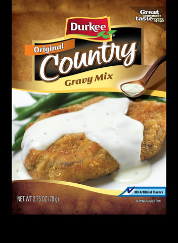 Durkees Country Gravy Mix, 2.75 Ounce -- 9 per case.