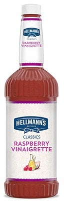 Hellmann's Classics Raspberry Vinaigrette Salad Dressing Salad Bar Bottles, 32 ounce -- 6 per case