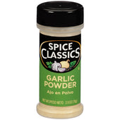 Spice Classics Garlic Powder, 2.5 Ounce -- 12 per case.
