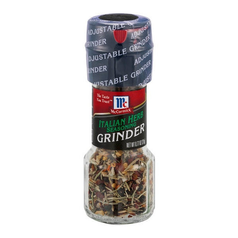 McCormick Italian Herb Seasoning Grinder - 0.77 oz. jar, 36 per case