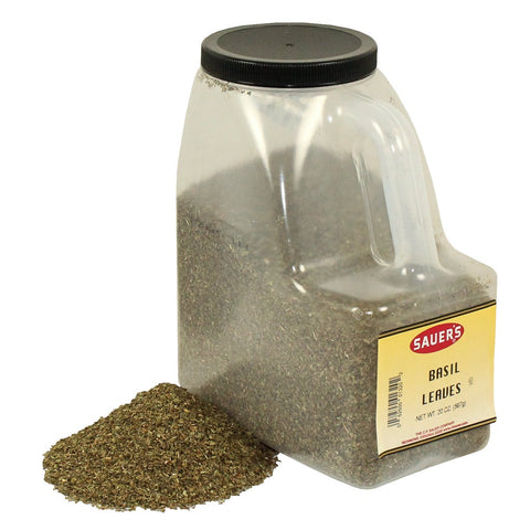 C.F. Sauer Foods Basil Leaf, 20 Ounce -- 3 per case.