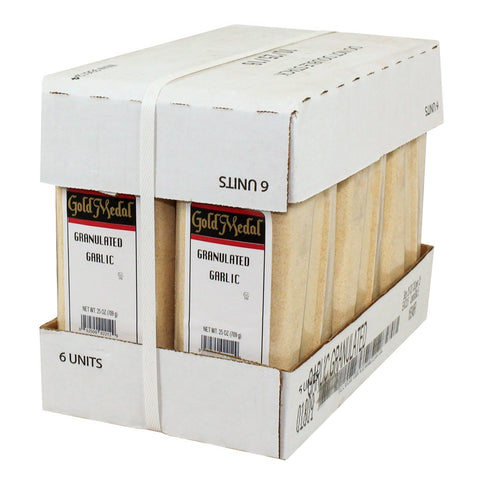 C.F. Sauer Foods Granulated Garlic -- 6 per case.
