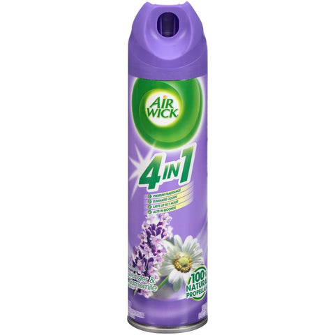 Frenchs Reckitt Benckiser Airwick Aerosol Lavender & Chamomile Air Freshener, 8 Ounce -- 12 per case.