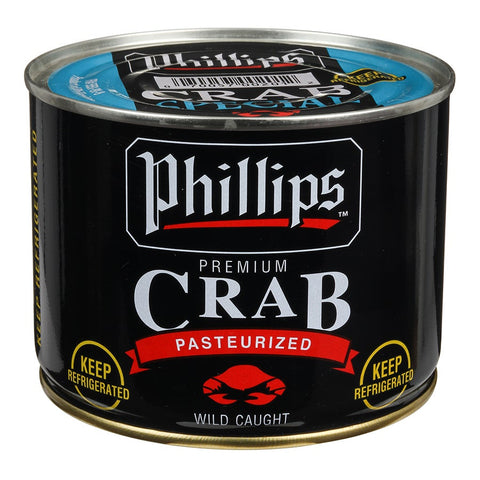 Phillips Seafood Special Crab Meat, 1 pound can -- 6 per case