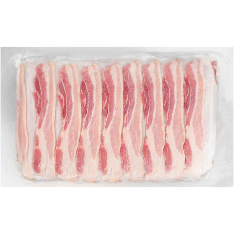 John Morrell Casino Gold Single Shingle Hardwood Smoked Bacon, 30 Pound