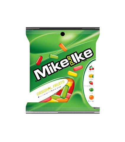 Mike and Ike Original Fruits Chewy Candy, 5 Ounce -- 12 per case.