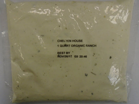 Chelten House Organic Ranch Dressing, 1 Quart -- 8 per case.
